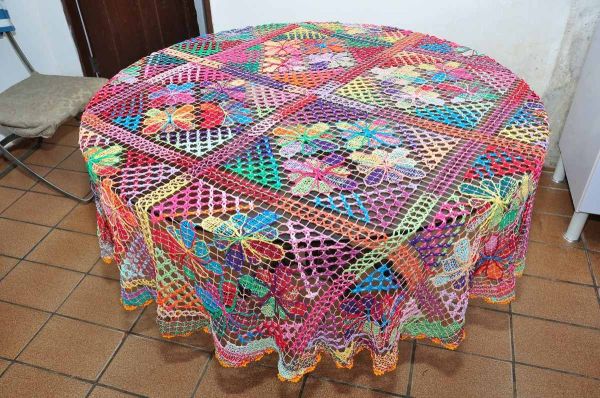 Renda de Filé 2.20x2.20