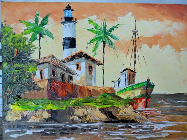 Farol da Barra "Jenival Cruz" 0.35x1.20